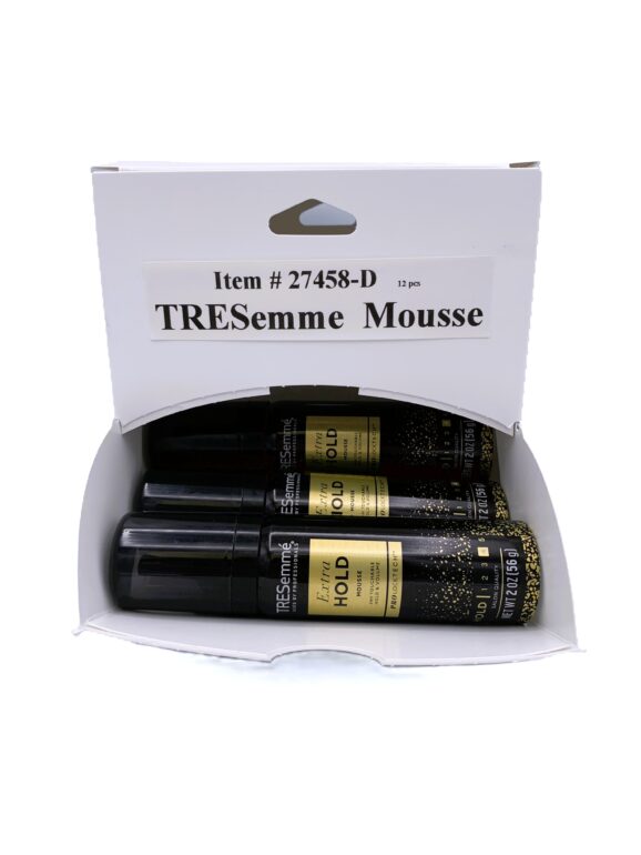TRESemme' Extra Hold Mousse Dispenser, 2 oz - 12 Count