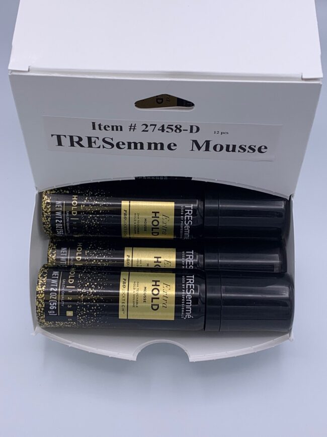 TRESemme' Extra Hold Mousse Dispenser, 2 oz - 12 Count