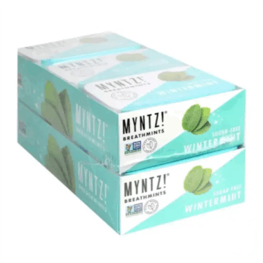 MYNTZ!  Breathmints - Sugar Free  -  Wintermint, 1.75 oz.   12-count