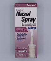 Nasal Spray No Drip Original 0.5 oz  Pure-Aid