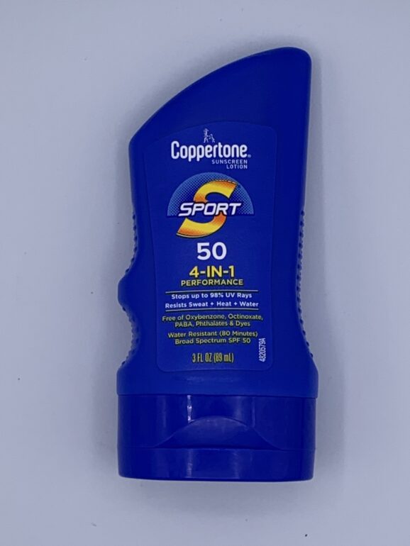 Coppertone Sport   SPF 50   3 oz.   4-IN1 Performance Sun tan, Suntan