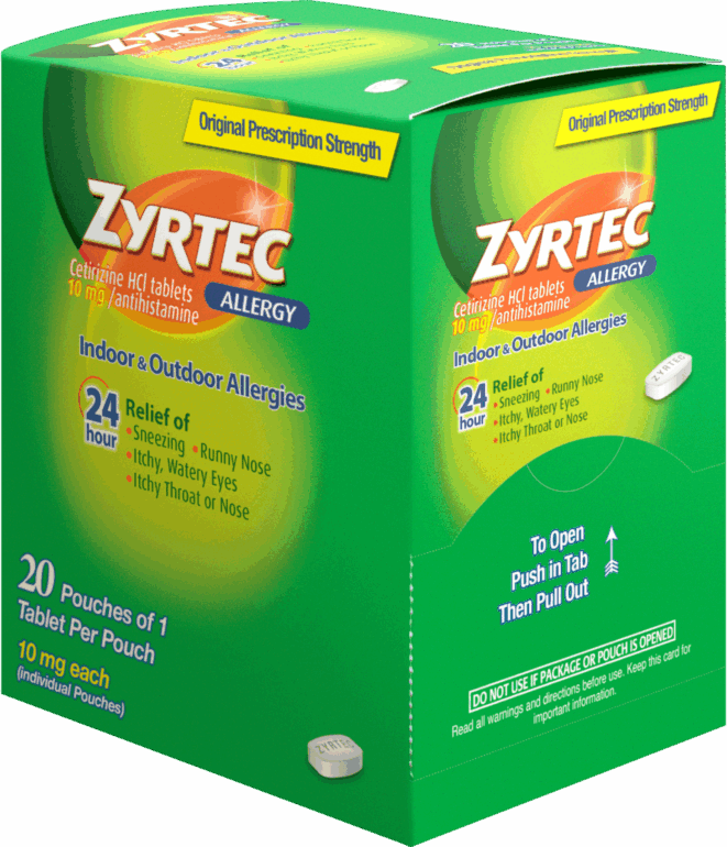 Zyrtec Allergy - Indoor & Outdoor Allergies