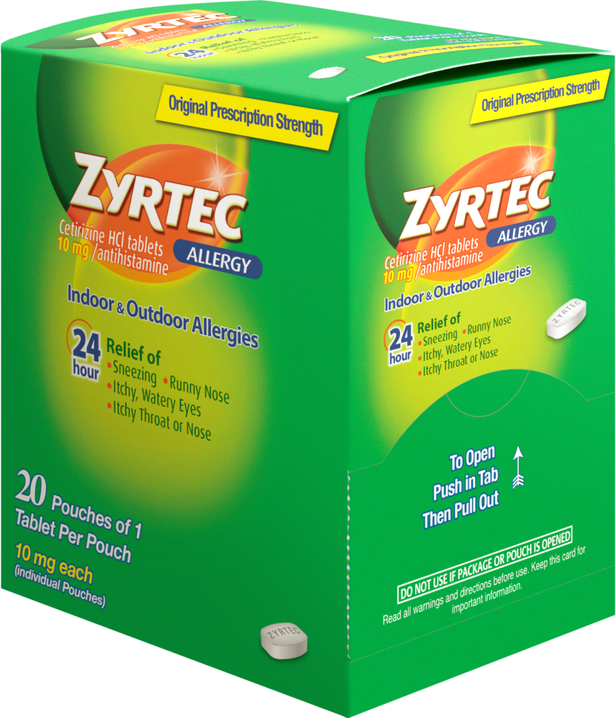 Zyrtec Allergy - Indoor & Outdoor Allergies