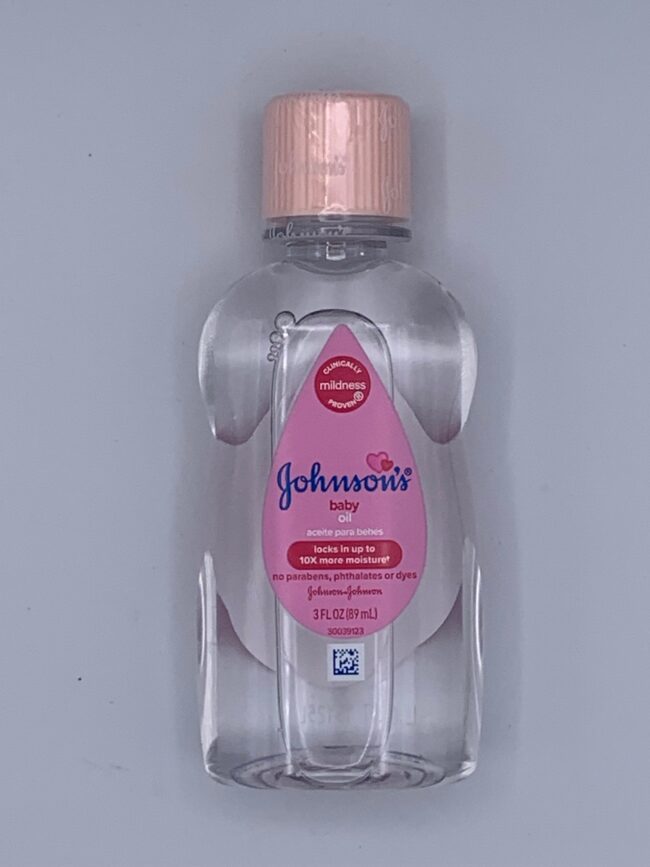 J & J; Baby Oil 3 oz. (.89 ml)