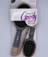 Goody Hair Brushes - 2 Brushes and 1 Comb in Package - Detangle It