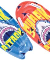 Shark Surfboard - Heavy Duty Vinyl - 2 Durable Handles - X-Large - 39" x 19.5" - Assorted Colors