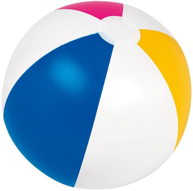 Matte Panel Ball - Heavy Duty Vinyl & Safety Valve - 20" - Age 2+
