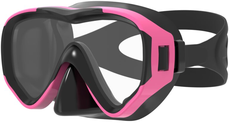 Diving Mask for Kids - Liquid Silicone Gasket - Silicone strap - Tempered Glass Lens