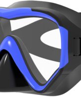 Diving Mask for Adult - Liquid Silicone Gasket - Silicone Strap