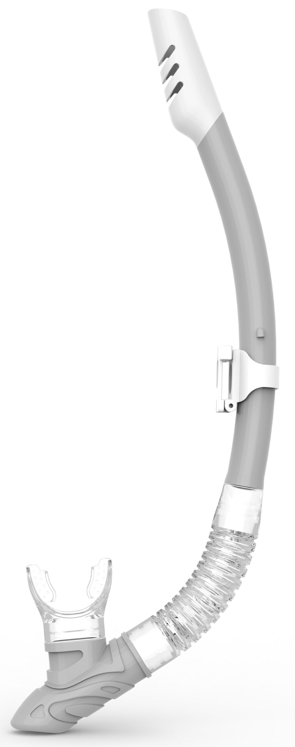 Snorkel for Adult - Liquid Silicone Mouthpiece & Flexible Tube - Silicone & PC Valve