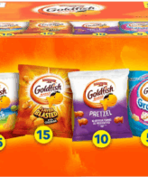 Goldfish Baked Snacks, Variety Pack, 45-count