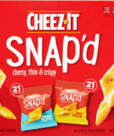 Cheez-It Snap'd Crackers, Variety Pack, .75 oz, 42-count