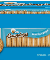 Grandma's Sandwich Creme Cookies, Vanilla, 3.245 oz, 24-Count
