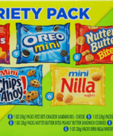 Nabisco Cookies & Crackers, Variety Pack, 1 oz, 40-count