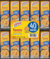 Lance Toasty Cracker Sandwiches, 1.29 oz, 40-count