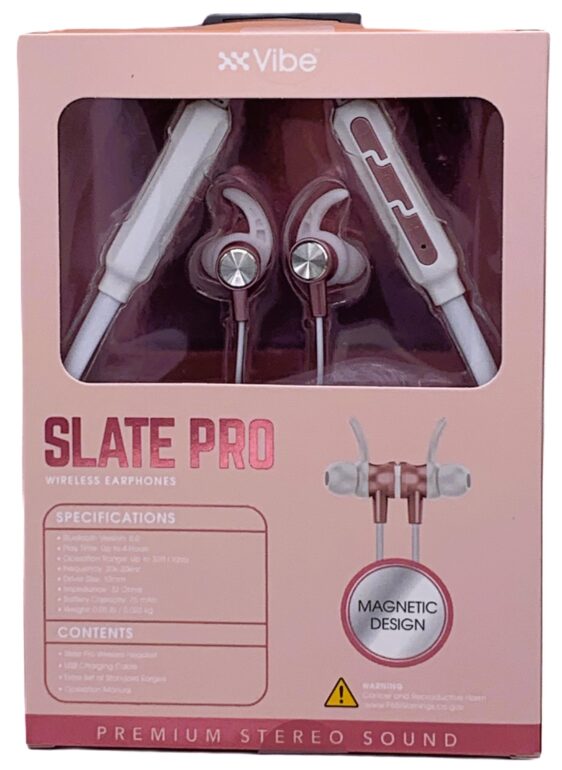 Vibe Slate Pro Bluetooth Wireless Earphones