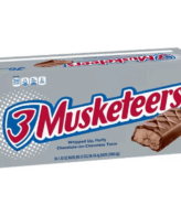 3 Musketeers Chocolate Candy Bars Full Size Bulk Pack (1.92 Oz., 36 Ct.)